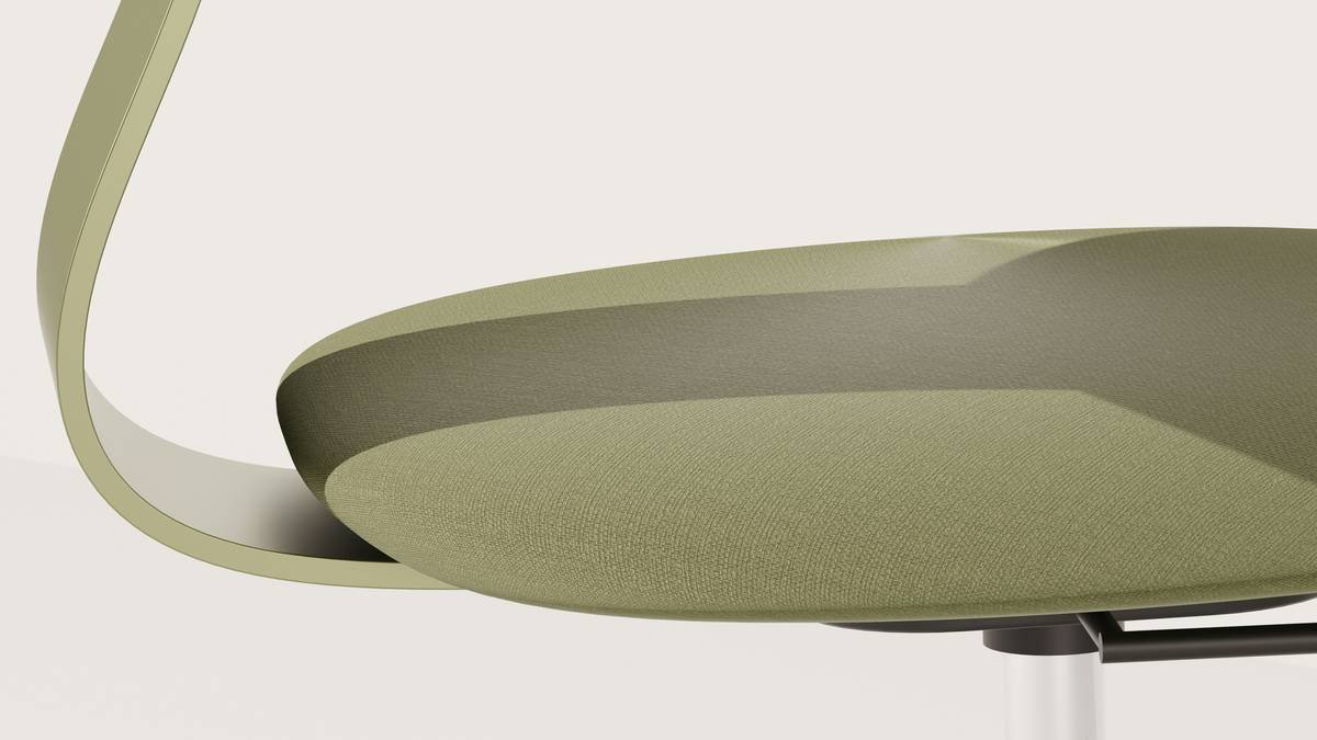 Infographic showing the benefits of ergonomic seat designs